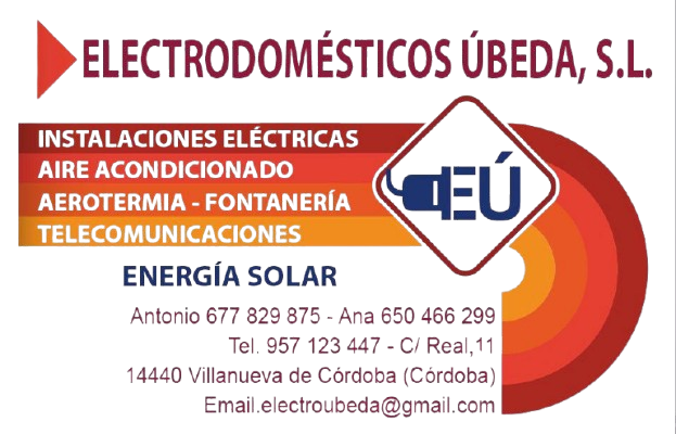 Logo de Electrodomésticos Úbeda SL